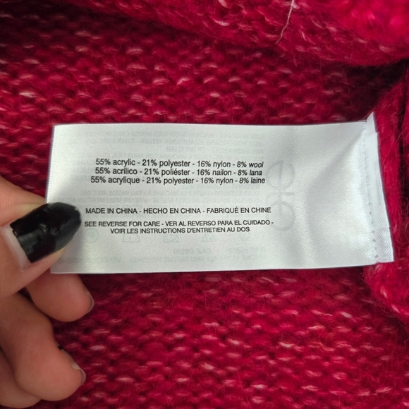 Sam Edelman Women's Khloe Crewneck Boxy Pullover Sweater. Size Small. New.Stay - Picture 8 of 11